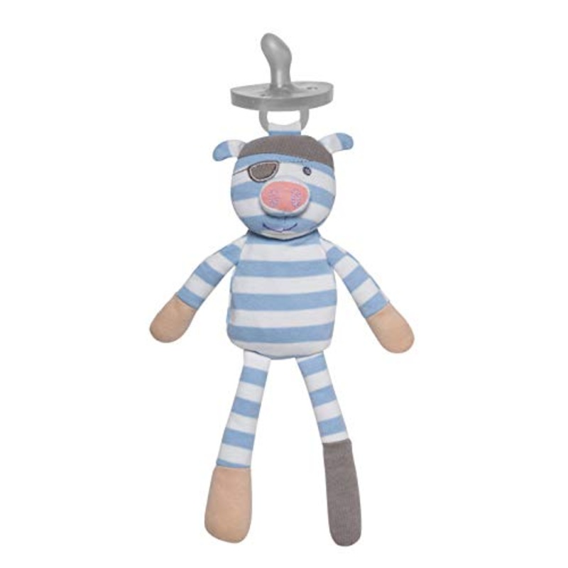 Apple Park Organic Farm Buddies Pirate Pig Pacifier Buddy