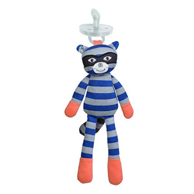 Apple Park Robbie Raccoon Organic Farm Buddies Pacifier Buddy