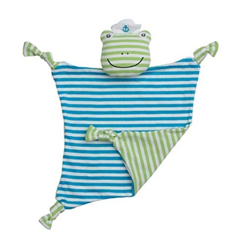 Apple Park Skippy Frog Organic Farm Buddies Blankie