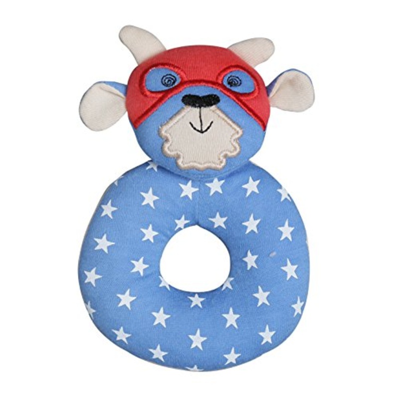 Apple Park Super Goat Organic Farm Buddies Rattle