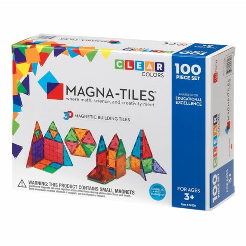 Valtech MAGNA-TILES Sets Solid Colors 48 Piece DX Set