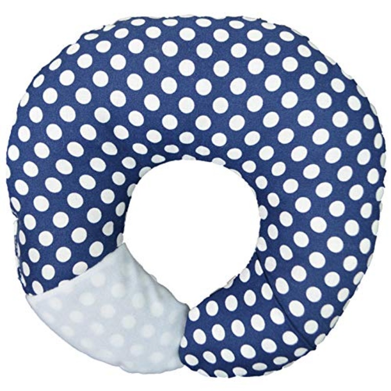 Babymoon Navy Dot For Flat Head Syndrome & Neck Support Pod