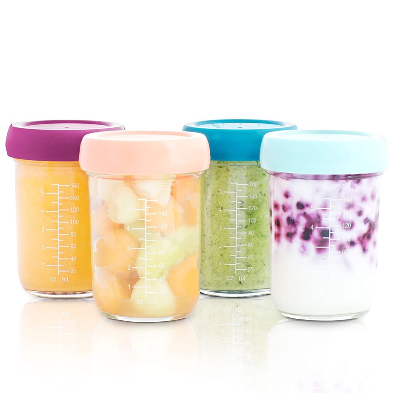 Babymoov-Glass Food Storage Containers (Set of 4)