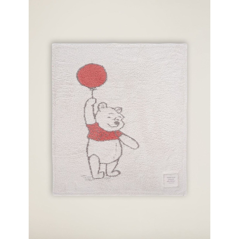 Barefoot Dreams Cozychic Disney Winnie The Pooh Baby Blanket, Almond Multi
