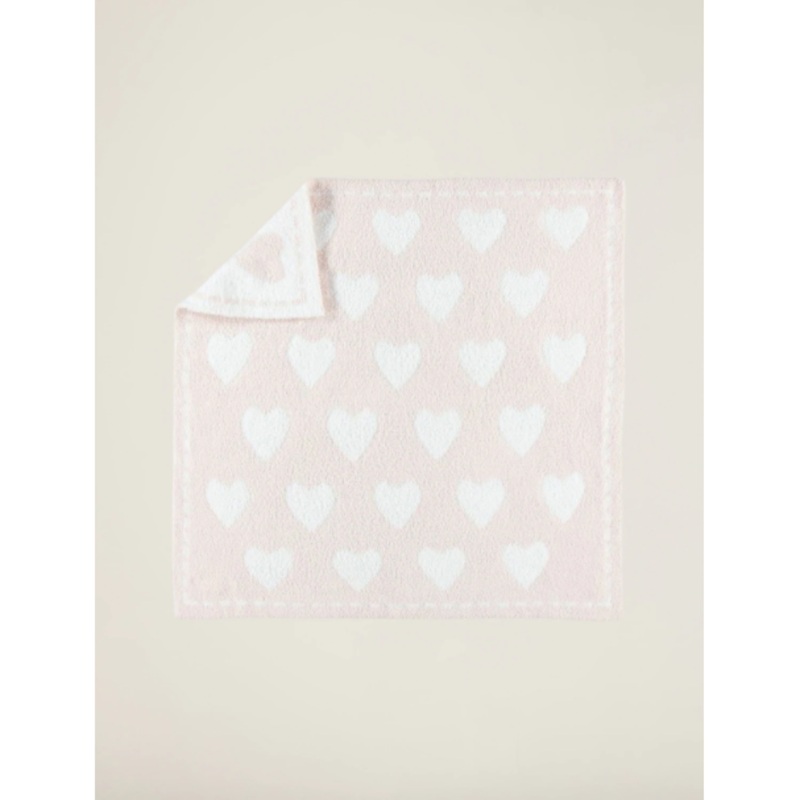 Barefoot Dreams Pink CozyChic Dream Receiving Blanket