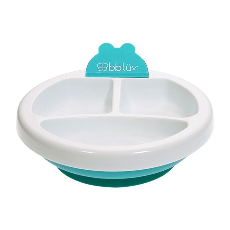 bbluv Plato Aqua Warm Feeding Plate Aqua