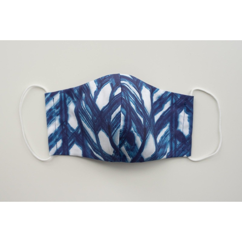 Buddha Babe Youth Ages 7-12 Shibori Lattice Face Mask