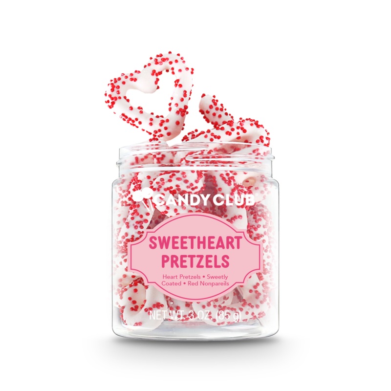 Candy Club-Sweetheart Pretzels, 3oz