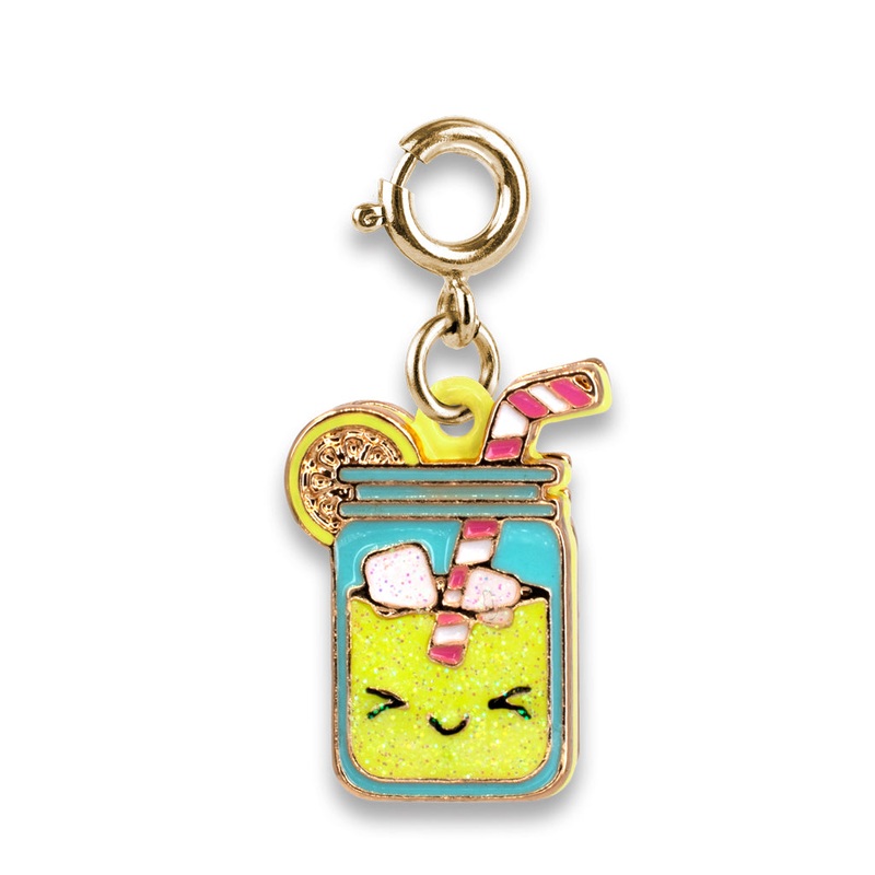 CHARM IT! Gold Glitter Lemonade Charm