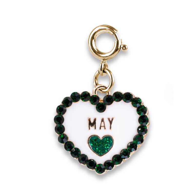 CHARM IT! Gold May Birthstone Charm