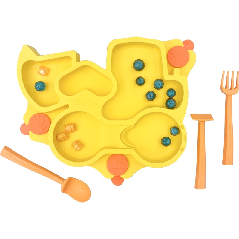 Constructive Eating Constructive Baby Truck Plate