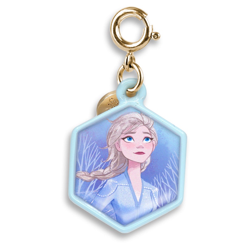 Charm It! Gold Glitter Elsa Charm