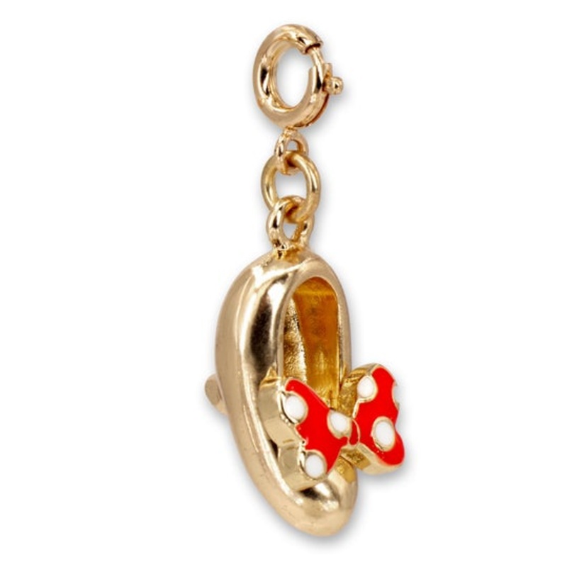 Charm It! Gold Minnie Shoe Charm