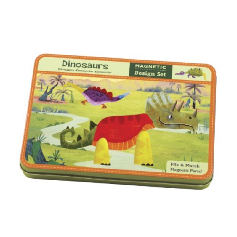 Mudpuppy Dinosaurs Magnetic Build-its