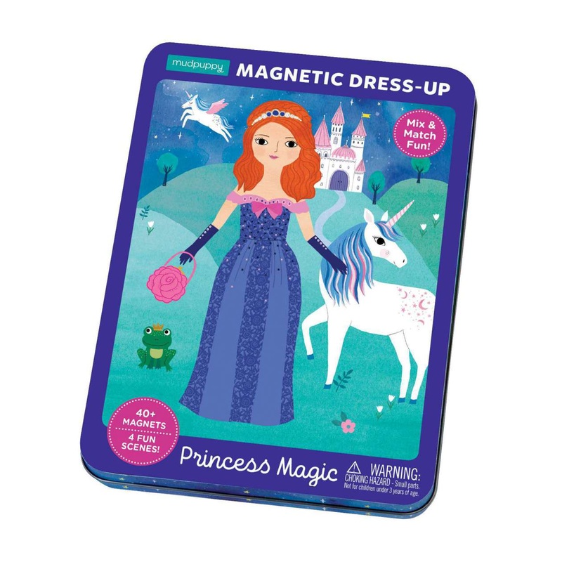 Mudpuppy Magnetic Figures Princess Magic