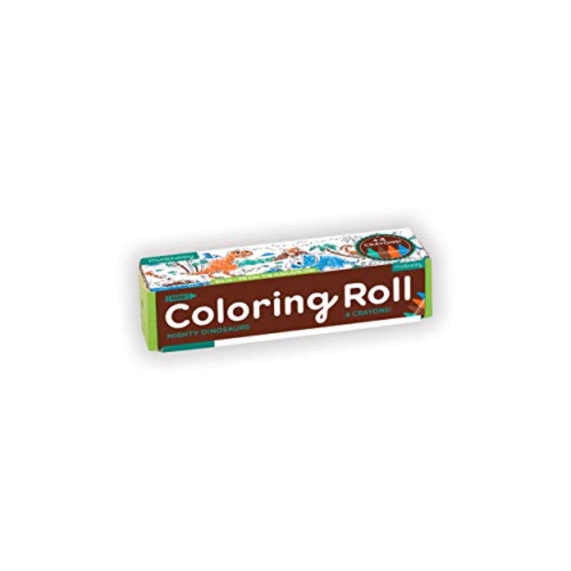 Mudpuppy Mighty Dinosaurs Mini Coloring Roll