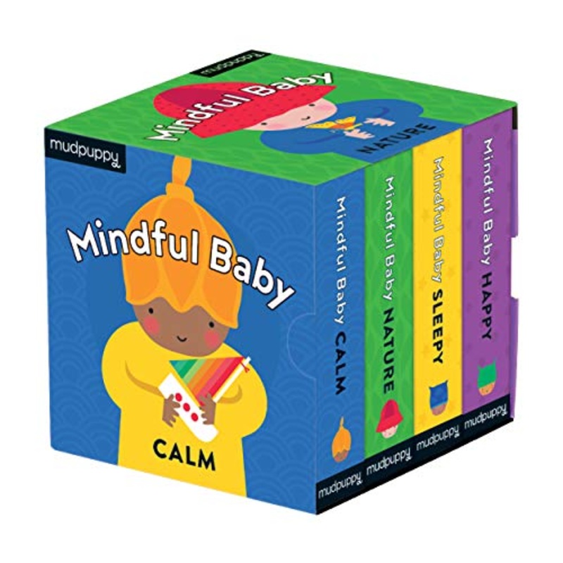 Mudpuppy Mindful Baby Board Book Set