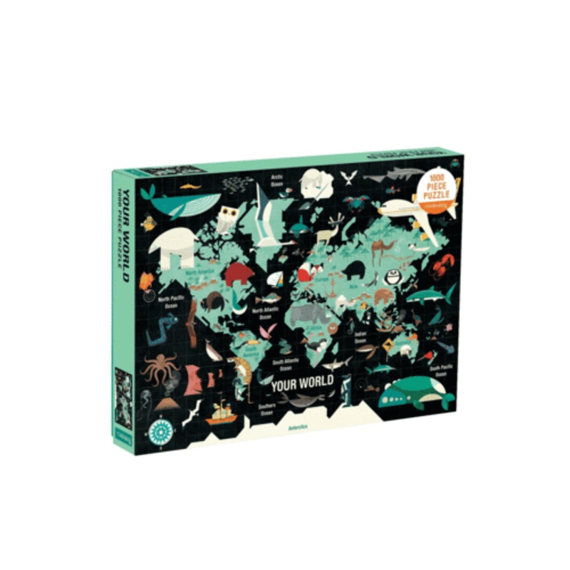 Mudpuppy Your World Puzzle 1000 Piece