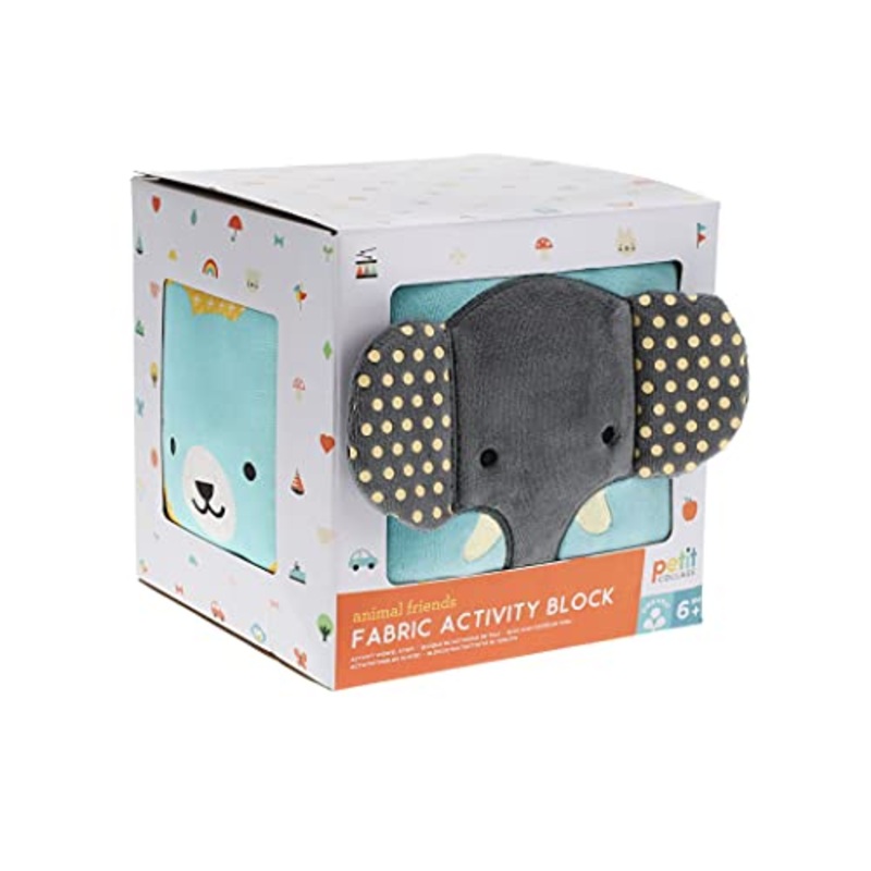 Petit Collage Fabric Activity Block