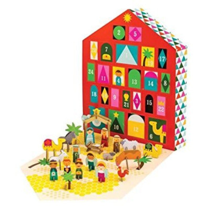 Petit Collage Nativity Advent Calendar