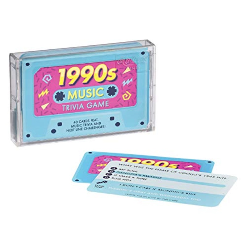 Ridleys 1990s Music Trivia Card Game