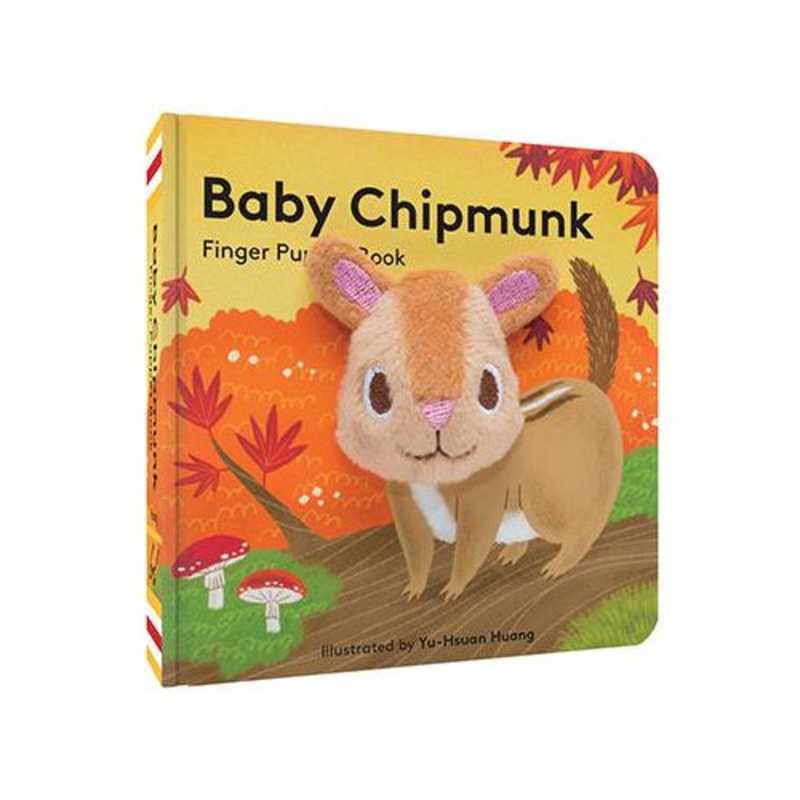 Chronicle Books Baby Chipmunk: Finger Puppet Book