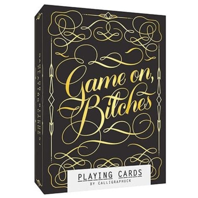 Chronicle Books Game On, Bitches! Playing Cards