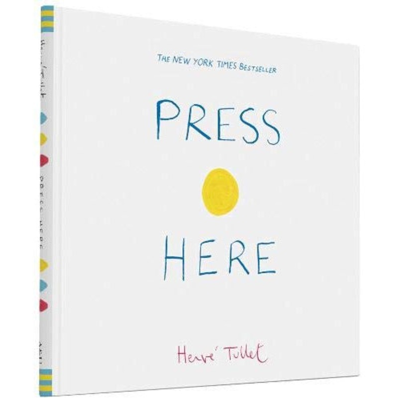 Chronicle Books Press Here Interactive Book for Toddlers and Kids Interactive Baby Book