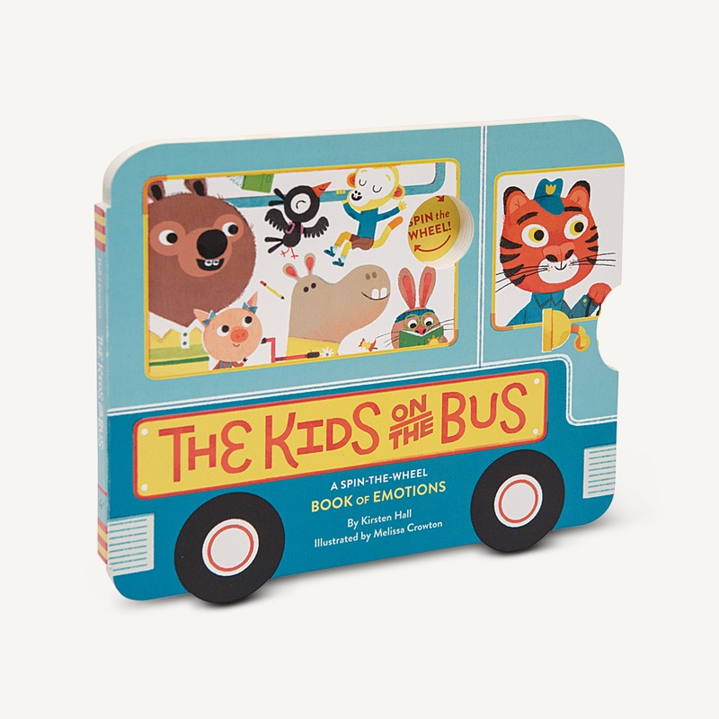 Chronicle Books The Kids on the Bus, A Spin-the-Wheel Book of Emotions