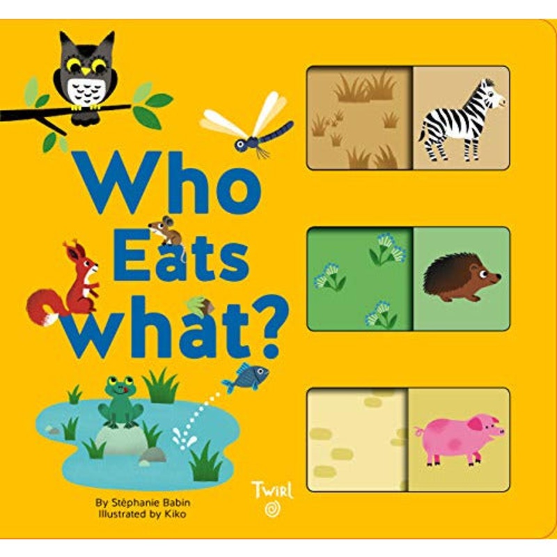 Chronicle Books Who Eats What?: A Slide-and-Learn Book