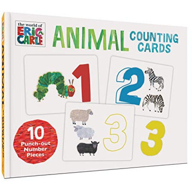The World of Eric Carle Animals Counting Cards (Numbers Flash Cards for Toddlers, Toddler Animal Flash Cards)
