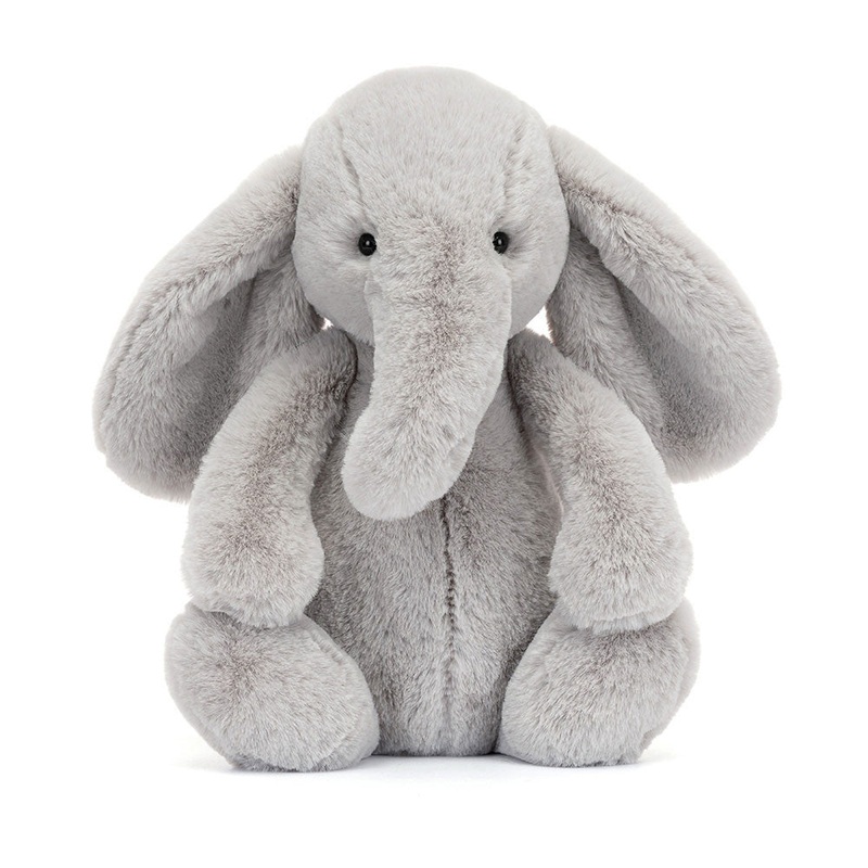 Jellycat Bashful Luxe Elephant Thuddeus, Huge