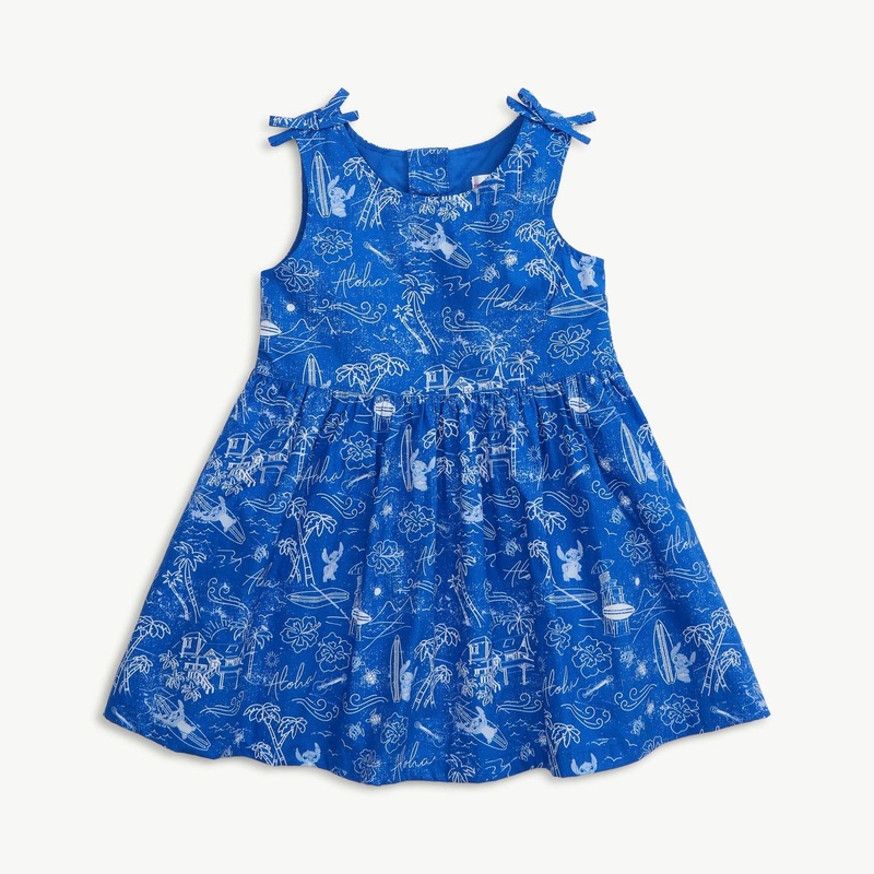 Magnetic Me Lilo + Stitch Cotton Magnetic Easy Peasy Sleeveless Dress 2T