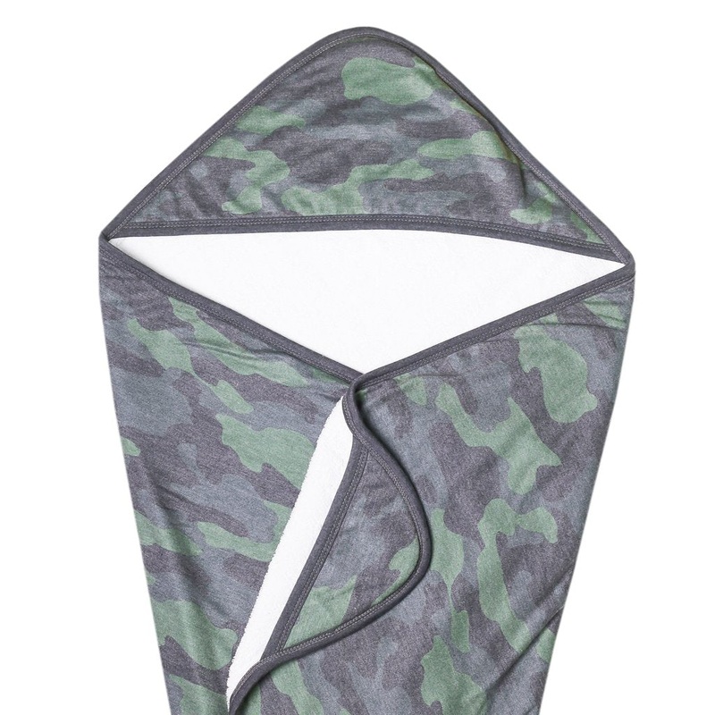 Copper Pearl Hunter Knit Hooded Towel