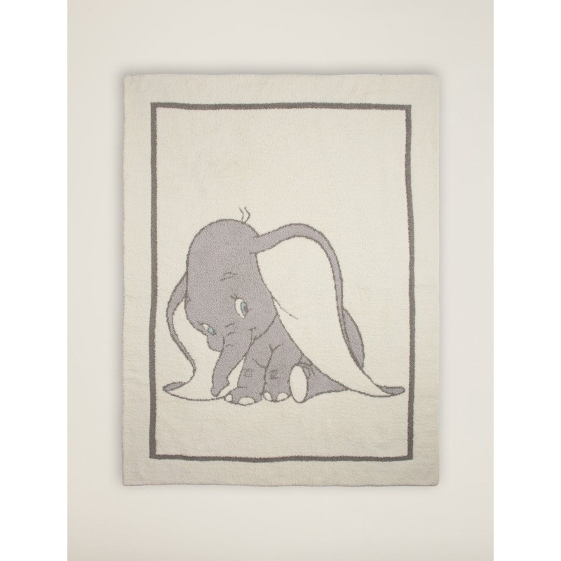 Barefoot Dreams Oyster Cozychic Disney Dumbo Stroller Blanket