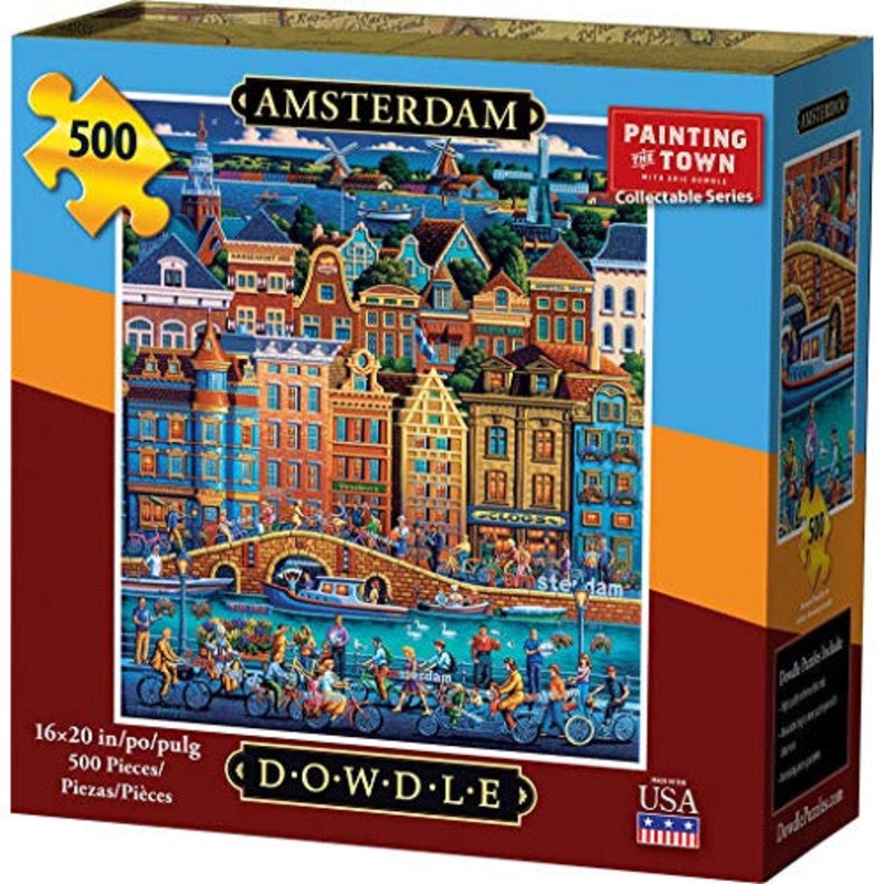 Dowdle Jigsaw Puzzle - Amsterdam - 500 Piece