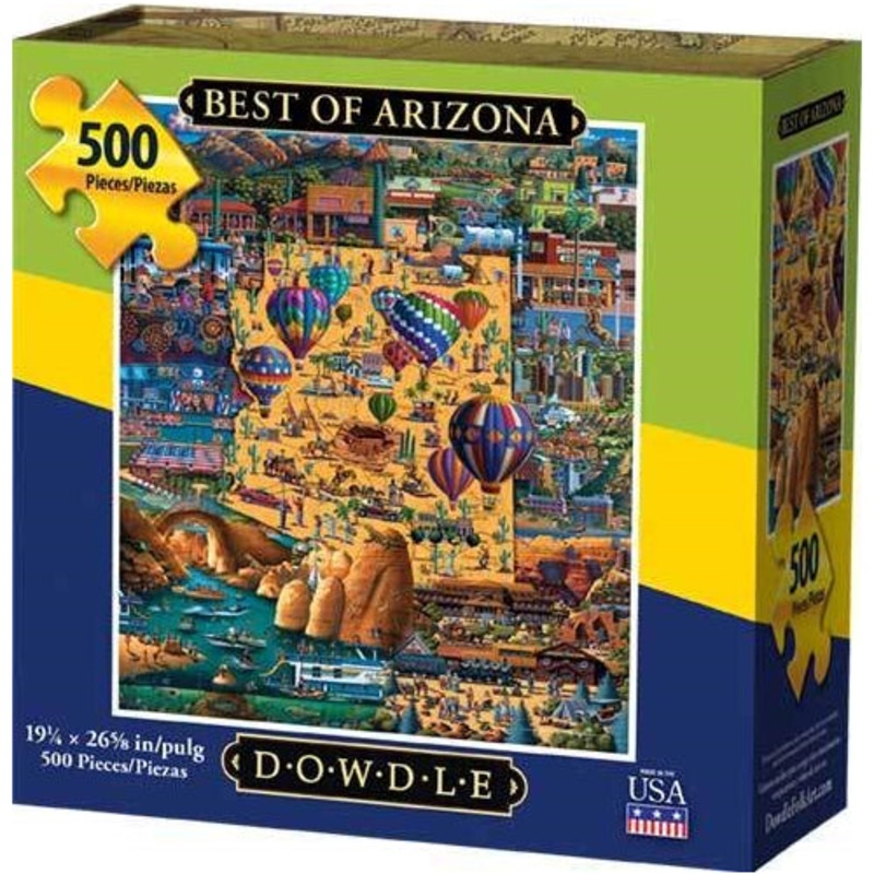 Dowdle Jigsaw Puzzle Best of Arizona 500 Piece