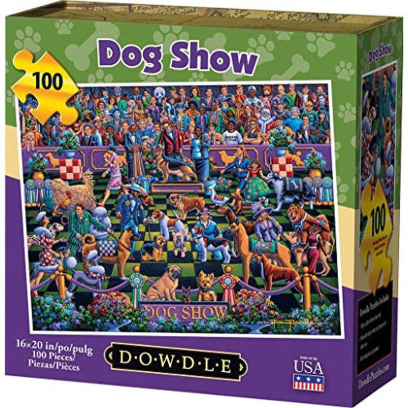 Dowdle Jigsaw Puzzle - Dog Show - 100 Piece