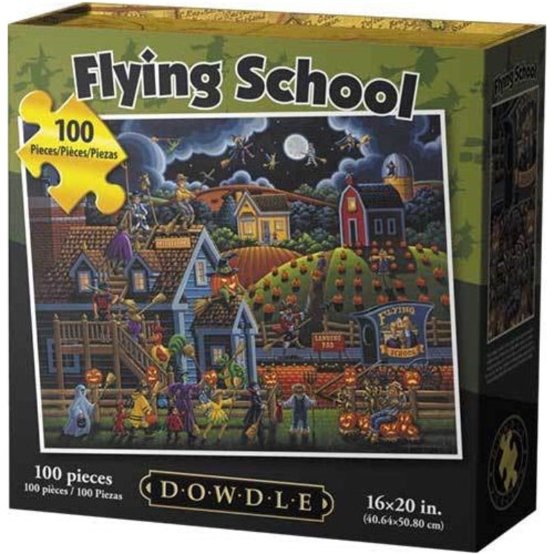 Dowdle Jigsaw Puzzle Flying School 100 Piece
