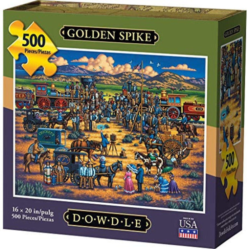 Dowdle Jigsaw Puzzle - Golden Spike - 500 Piece