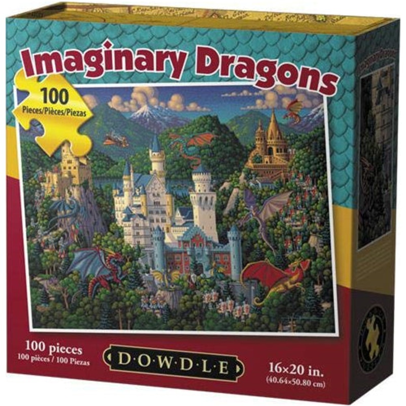 Dowdle Jigsaw Puzzle - Imaginary Dragons - 100 Piece