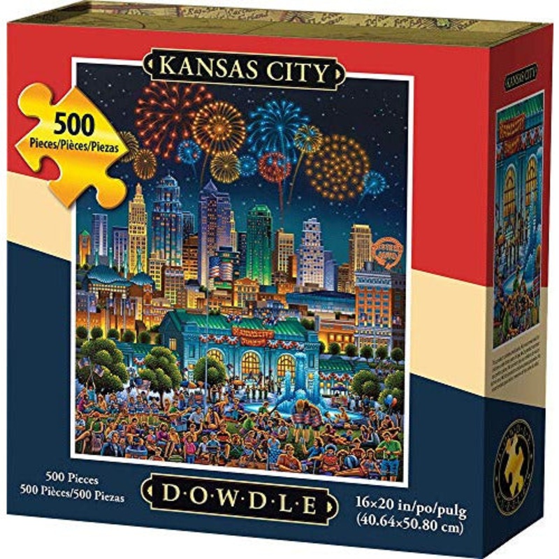 Dowdle Jigsaw Puzzle - Kansas City - 500 Piece