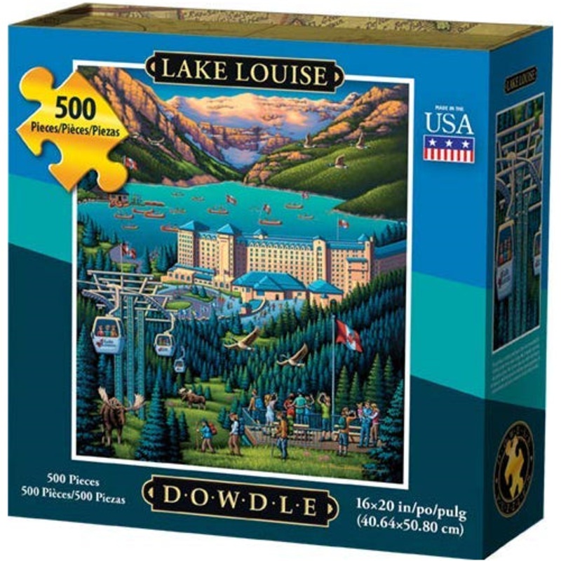 Dowdle Jigsaw Puzzle - Lake Louise - 500 Piece