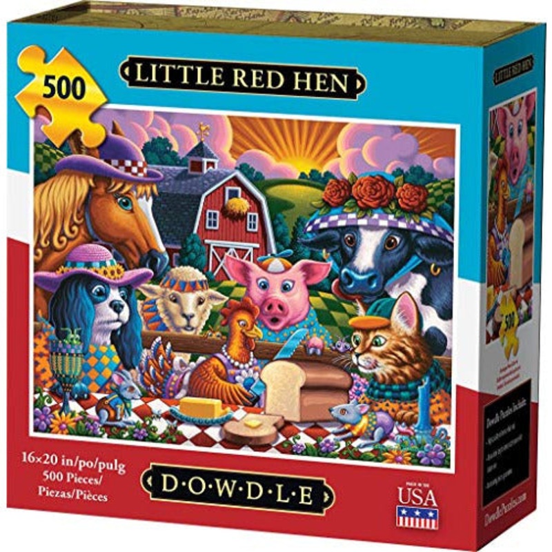 Dowdle Jigsaw Puzzle - Little Red Hen - 500 Piece