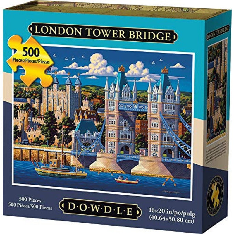 Dowdle Jigsaw Puzzle - London Tower Bridge - 500 Piece