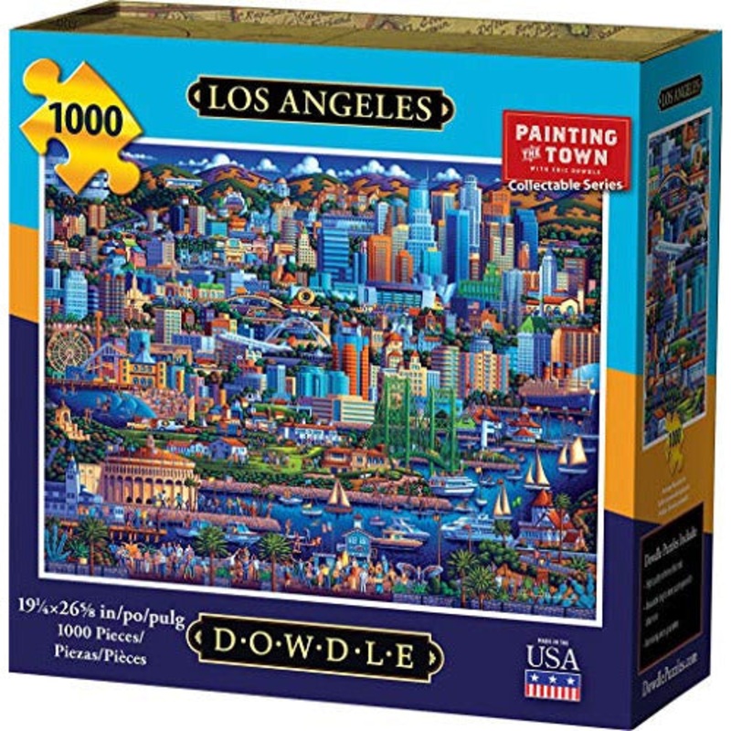 Dowdle Jigsaw Puzzle - Los Angeles - 1000 Piece