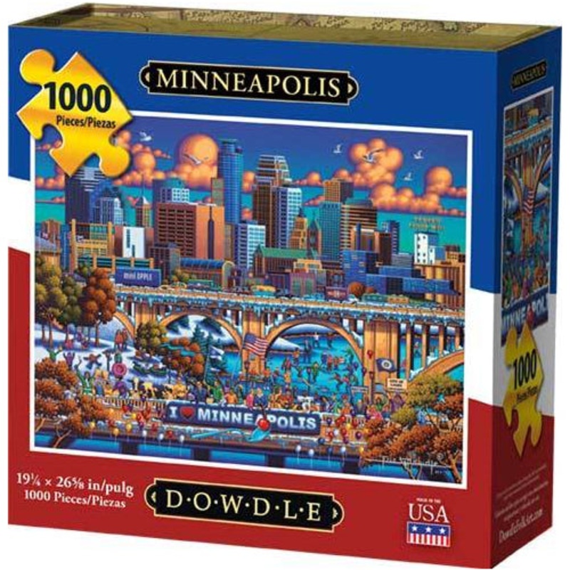 Dowdle Jigsaw Puzzle - Minneapolis - 500 Piece