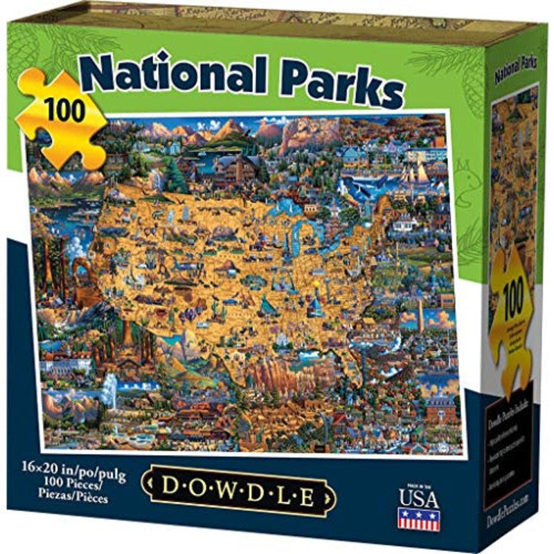 Dowdle Jigsaw Puzzle - National Parks - 100 Piece