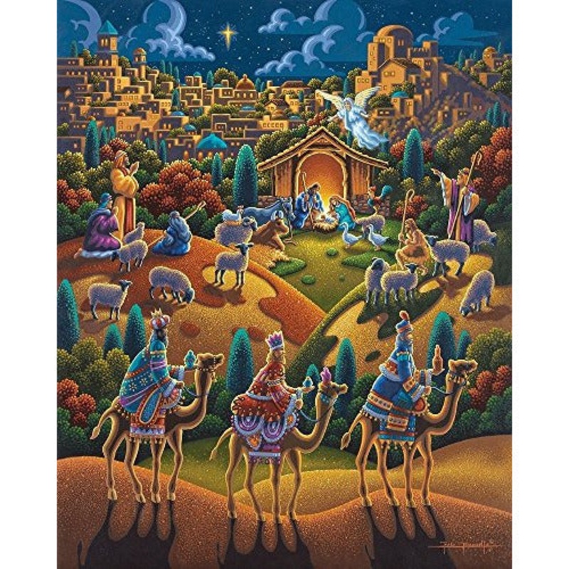 Dowdle Jigsaw Puzzle Nativity 100 Pc