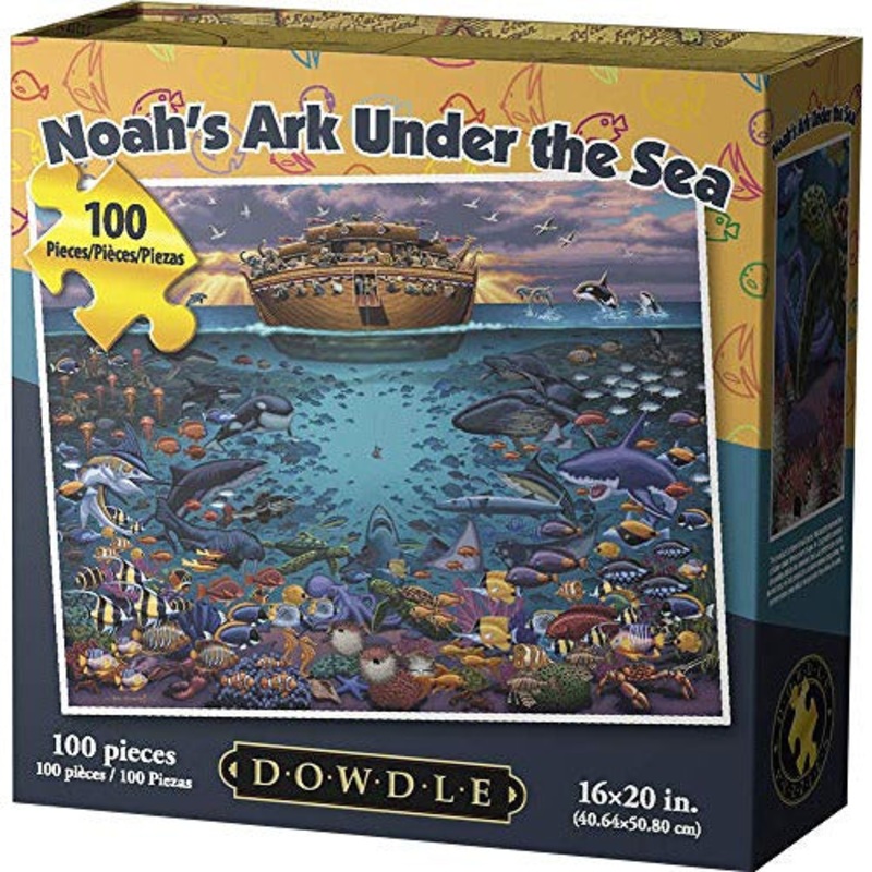 Dowdle Jigsaw Puzzle - Noah's Ark Under The Sea - 100 Piece